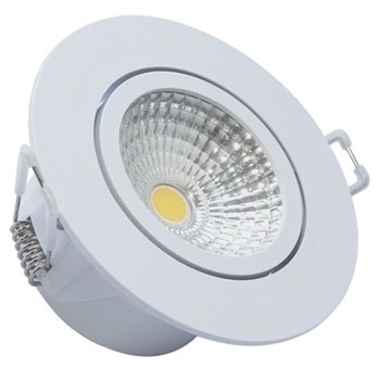 SPOT LED EMB RED MOVEL BRANCA QUENTE 5W